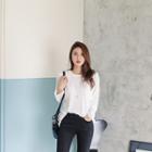 Round-neck Long T-shirt (l~xxl)