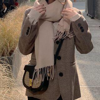 Fringed-edge Colored Muffler