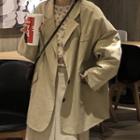 Oversize Single-breasted Blazer