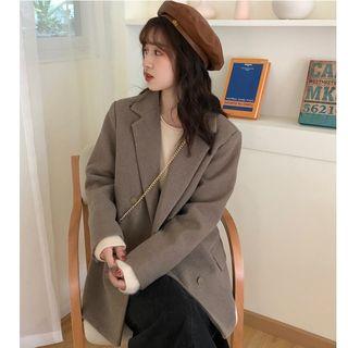 Set: Double-breasted Jacket + Crossbody Bag