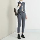 Set: Plaid Vest + Dress Pants