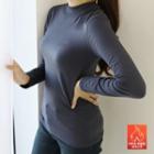 Mockneck Fitted Thermal Top