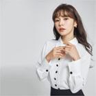 Button-through Tailored Blouse