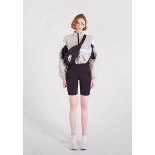 Workout Color-block Zip Jacket
