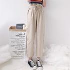 High Waist Straight Fit Pants