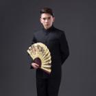 Cheongsam Set: Long Sleeve Top + Pants
