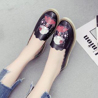 Scalloped-trim Printed Flats