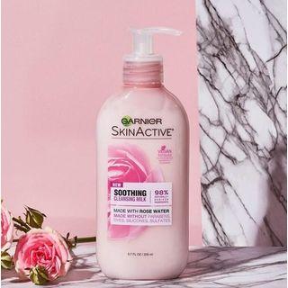 Garnier - Soothing Milk Face Wash With Rose Water 6.7oz