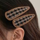 Houndstooth Hair Clip (various Designs)