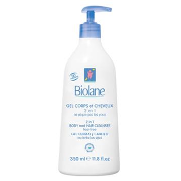 Biolane - 2 In 1 Body And Hair Cleanser 350ml