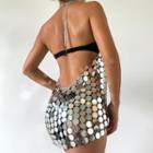 Sequined Halter Top / Mini Skirt