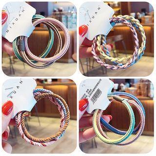 Set Of 3: Hair Tie (assorted Designs)
