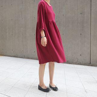 Bow-back A-line Dress