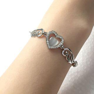 Rhinestone Sweetheart Bracelet