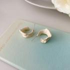 Sterling Silver Ear Stud 1 Pair - Sterling Silver Ear Stud - Off-white - One Size