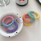 Two-tone Coil Hair Tie