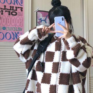 Checkerboard Zipped Jacket / Leggings