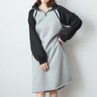 Stand Collar Color Block Pullover Dress Gray - One Size