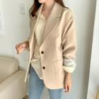 Single-breasted Formal Blazer
