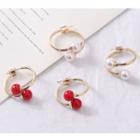 Beaded Open Earring
