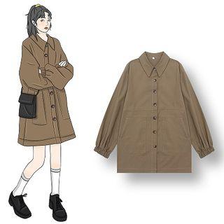 Long Single-breasted Jacket