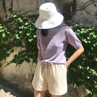 Drawcord Pastel Color Shorts