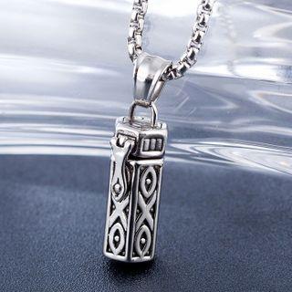 Stainless Steel Aromatherapy Pendant Necklace
