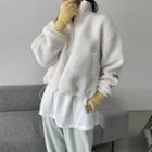 Label-patched Drawstring Dumble Jacket