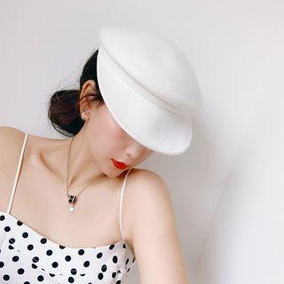 Plain Wool Cap