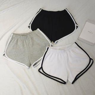 Color-block A-line Shorts