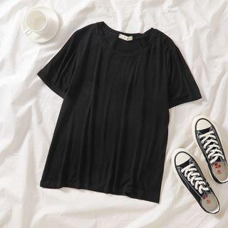 Plain Crew Neck Shirt