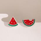 Non-matching 925 Sterling Silver Watermelon Earring