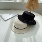 Embellished Boater Hat