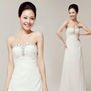 Rhinestone Wedding Dress