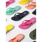 Couple Colored Flip-flops