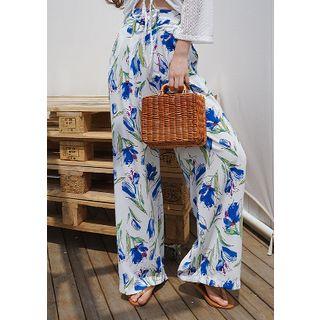 Floral Crepe Maxi Culottes