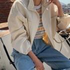 High-neck Zip-up Windbreaker