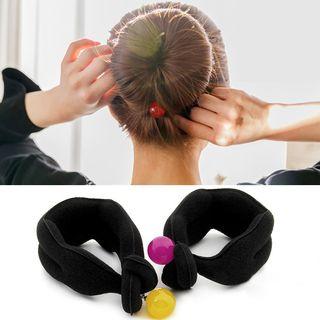 Beaded Hair Bun Styler
