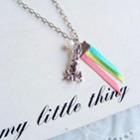 Silver Sweet Bunny Necklace