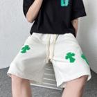 Crisscross Applique Shorts