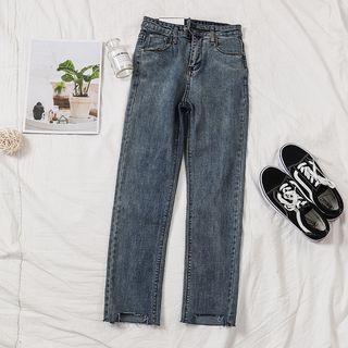 Retro Straight-leg Jeans