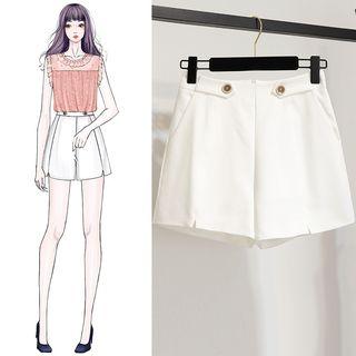 High-waist Split Shorts