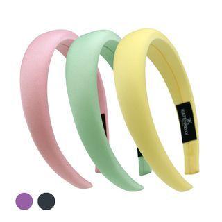 Pastel Satin Puffy Hair Band