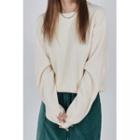 Thumbhole Ribbed Sweater