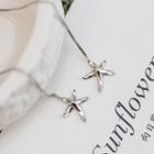 Starfish Tassel Earrings One Size
