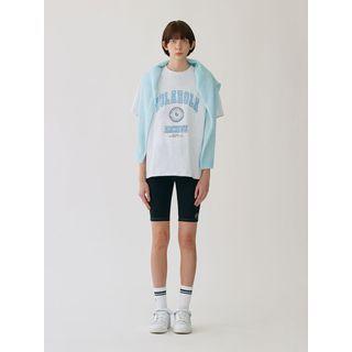 Social Club Logo-printed T-shirt (light Gray)