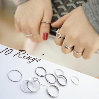 Set Of 10: Rings