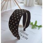 Studded Headband 01 - Black - One Size