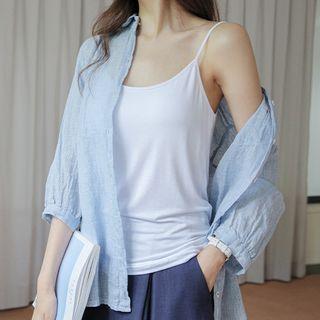 Padded Silky Camisole Top