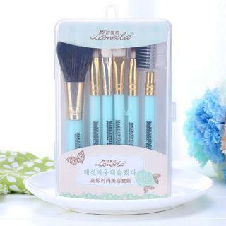 Set: Makeup Brush Set - Color Chosen At Random - One Size